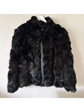 Sergio Valentine Rabbit Fur Coat